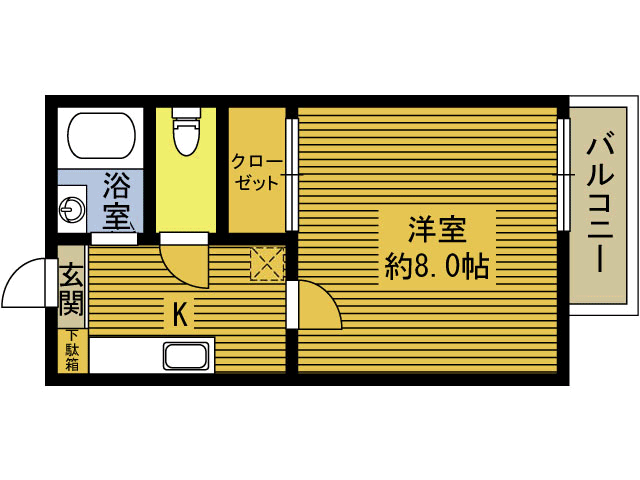 フォーブルグリーンタウンIの間取り