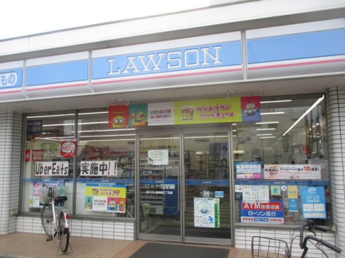 コンビニ　ローソン 粉浜西三丁目店（コンビニ）まで448m