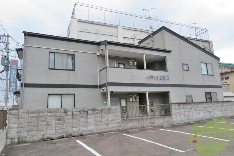 建物外観　仙台市若林区南鍛冶町「レジデンス佐澤３」