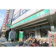 コンビニ　ローソンストア100 鶴橋駅前店（コンビニ）まで213m
