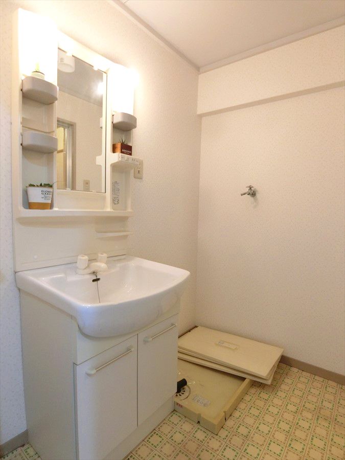 洗面設備　広い洗面スペースです★