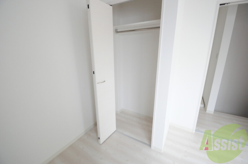 収納　もちろん収納スペースも確保。お部屋がスッキリ片付きますね。