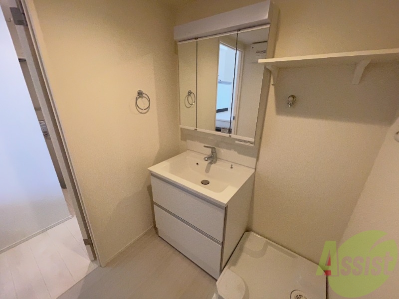 洗面設備　※同タイプのお部屋の写真になります。