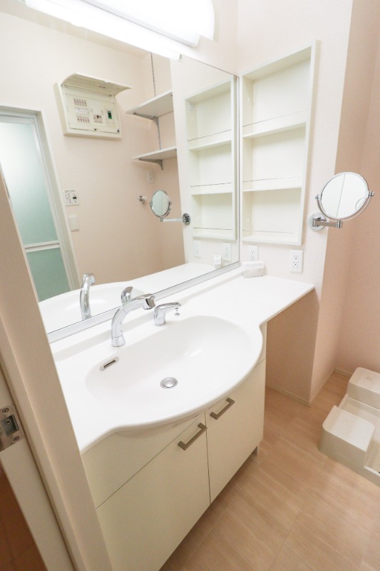 洗面設備　図面と現状に相違がある場合には現状を優先