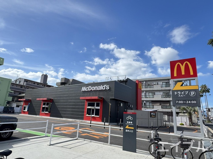 飲食店　マクドナルド鹿児島みずほ通り店（飲食店）まで500m