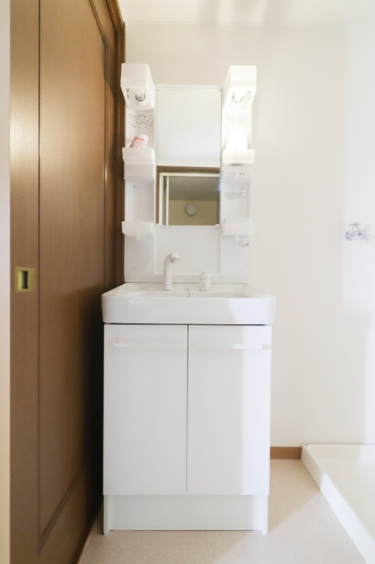 洗面設備　図面と現状に相違がある場合には現状を優先