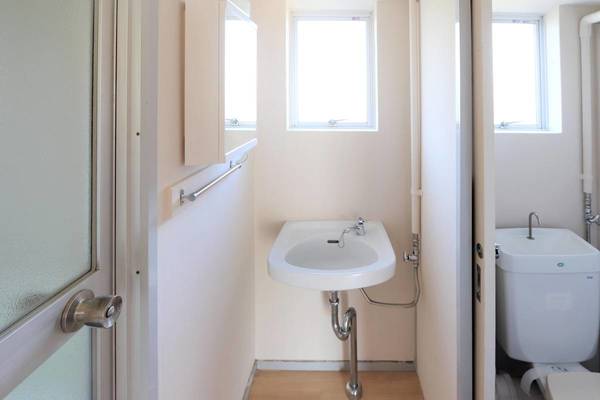 洗面設備　ビレッジハウスの同一物件・同一タイプの間取りの写真です