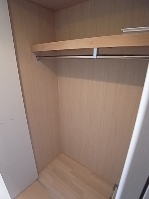 収納　収納力のあるクローゼット