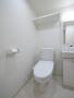 トイレ　ゆったりとした空間のトイレです