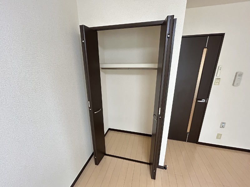 収納　クローゼット！