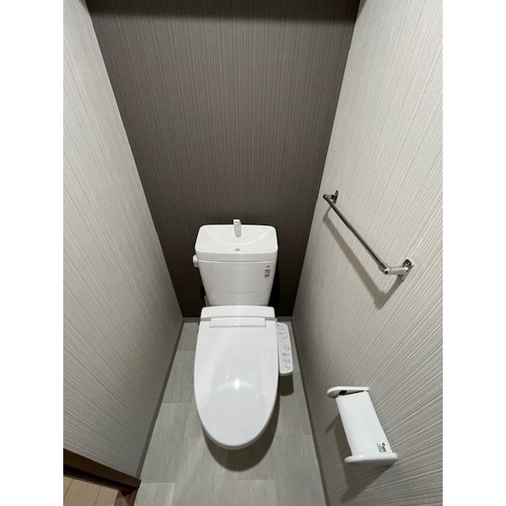 トイレ　同タイプ別物件の写真です。実際とは異なります。