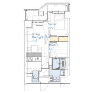 スプランディッド大島の間取り
