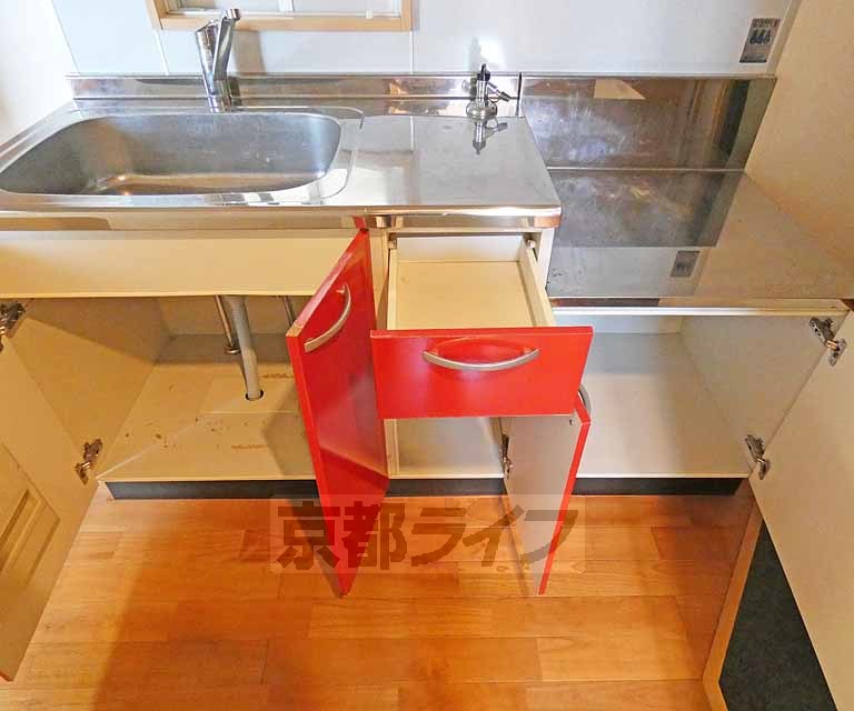 収納　キッチン下収納です。