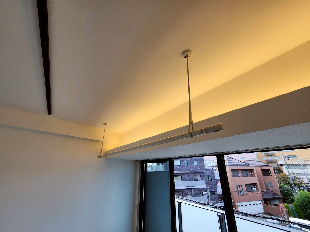 その他設備　室内物干