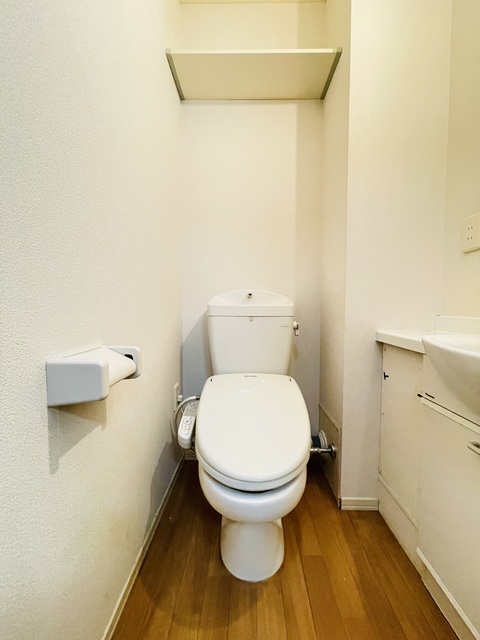 トイレ　清掃前の写真です