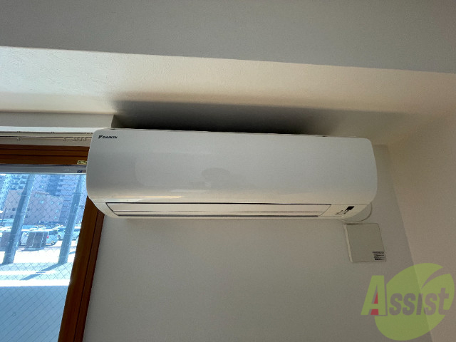 その他設備　エアコンが設置してありますので、寒暖対策もばっちり。