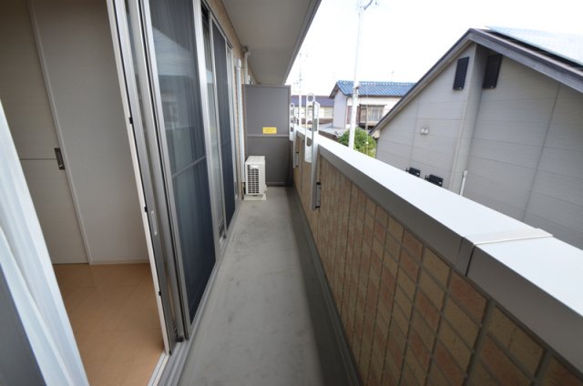 バルコニー　バルコニーも広々☆