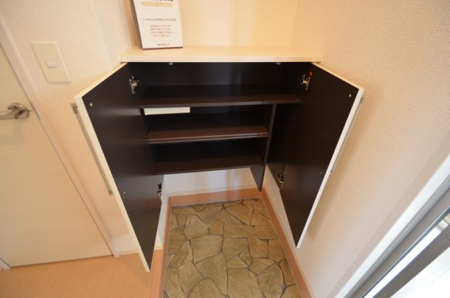 玄関　玄関のシューズボックス☆