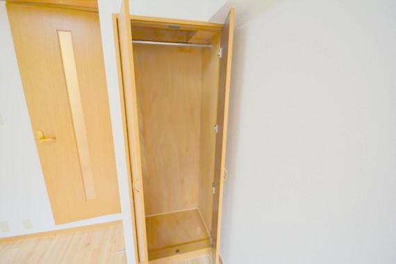 収納　しっかり収納スペースも確保。使いやすいお部屋です。