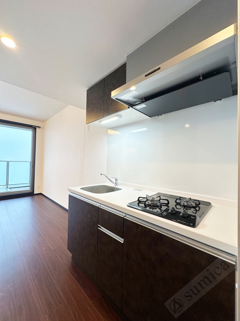 キッチン　２口システムキッチンでお料理楽しく♪♪