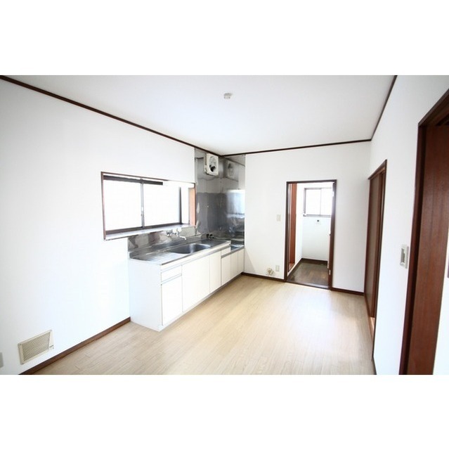 キッチン　ガスコンロ設置可