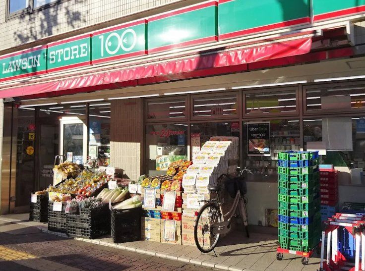 コンビニ　ローソンストア100文京千石四丁目店（コンビニ）まで190m