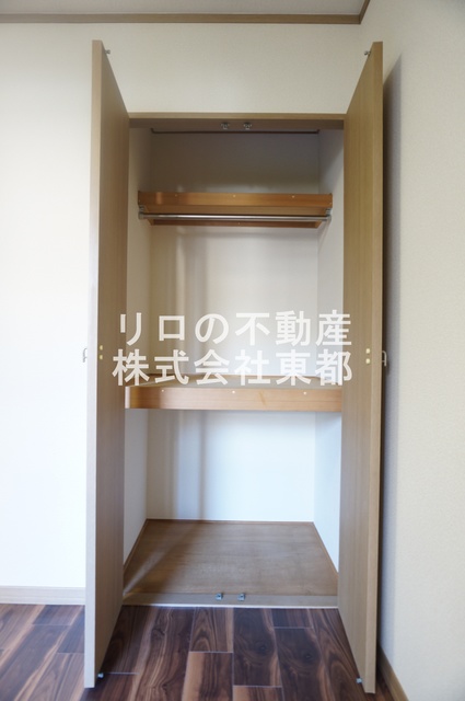 収納　奥行のある収納付です！増えがちな荷物をスッキリ収納できます☆