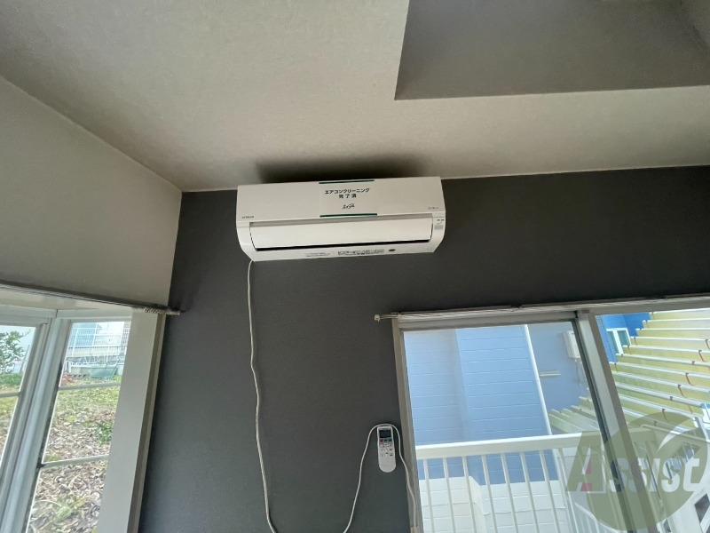 その他設備　エアコン付きです！夏でも冬でも安心ですね。