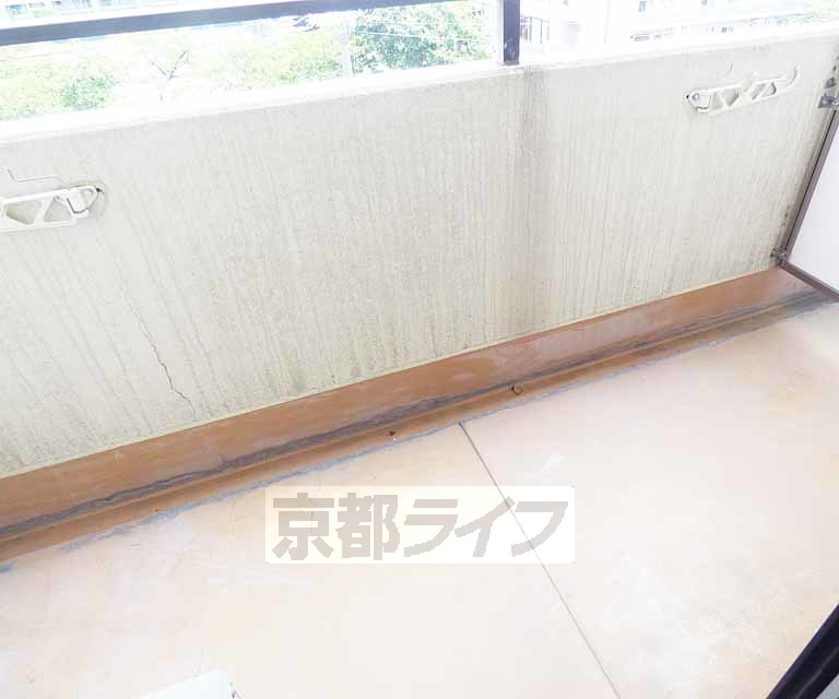 バルコニー　日当たり良好。
