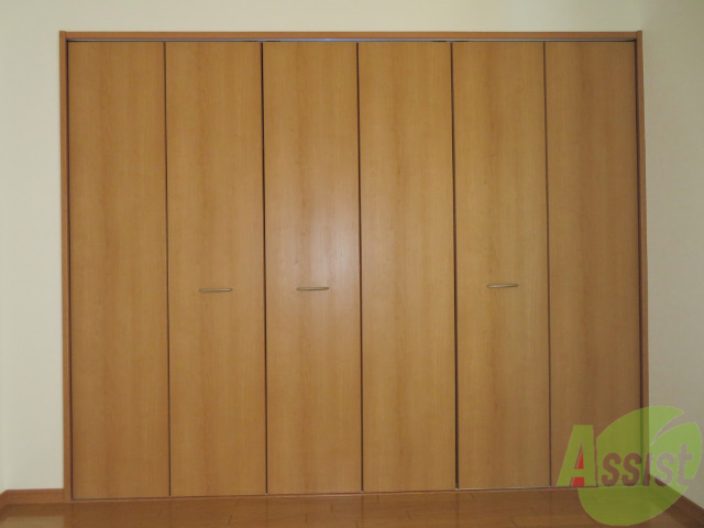 収納　クローゼットがありました。お洋服や荷物はここへ