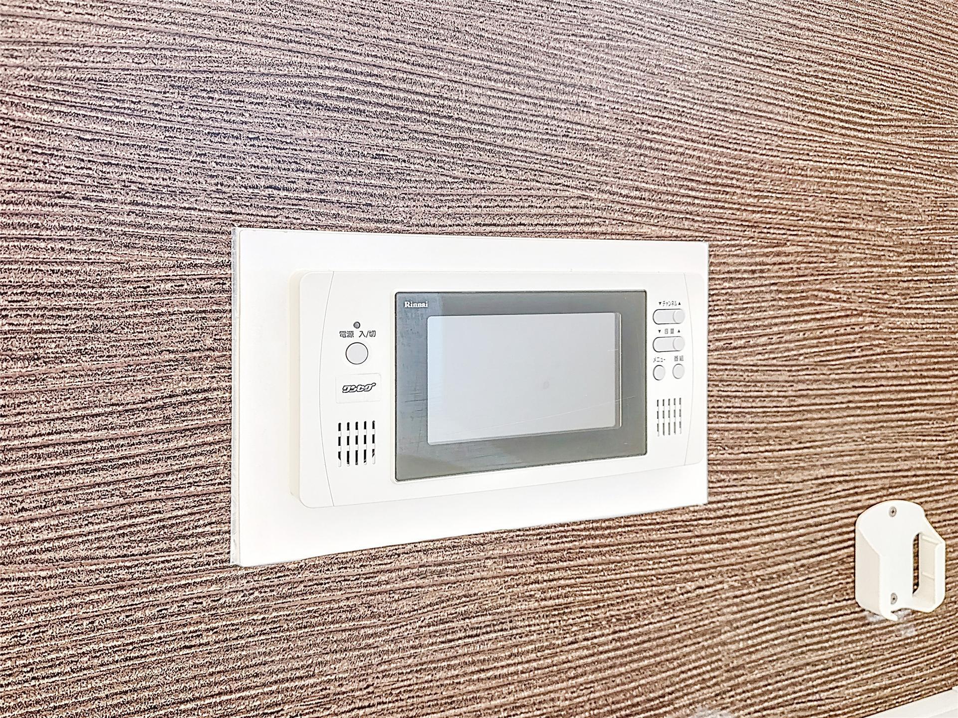 その他設備　室内物干し金具付きで部屋干しOK！