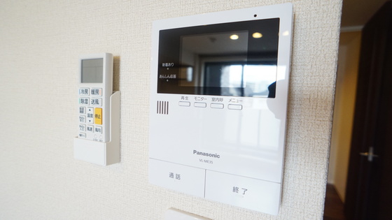 セキュリティ　カメラ付きインターホン