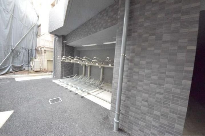 駐車場　駐輪場です