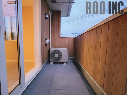 バルコニー　写真は反転のお部屋です