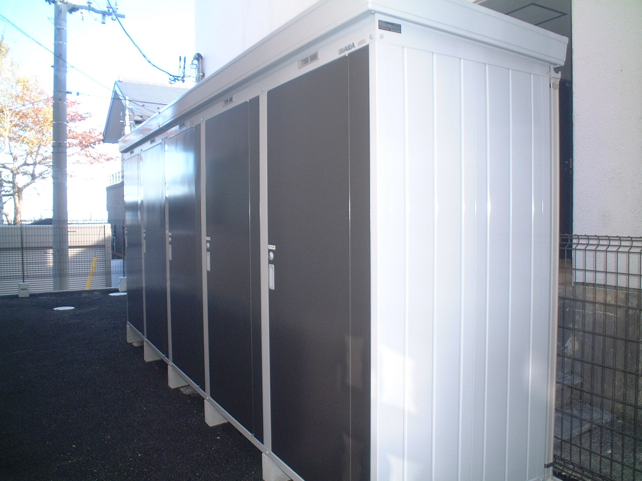 その他設備　外物置付