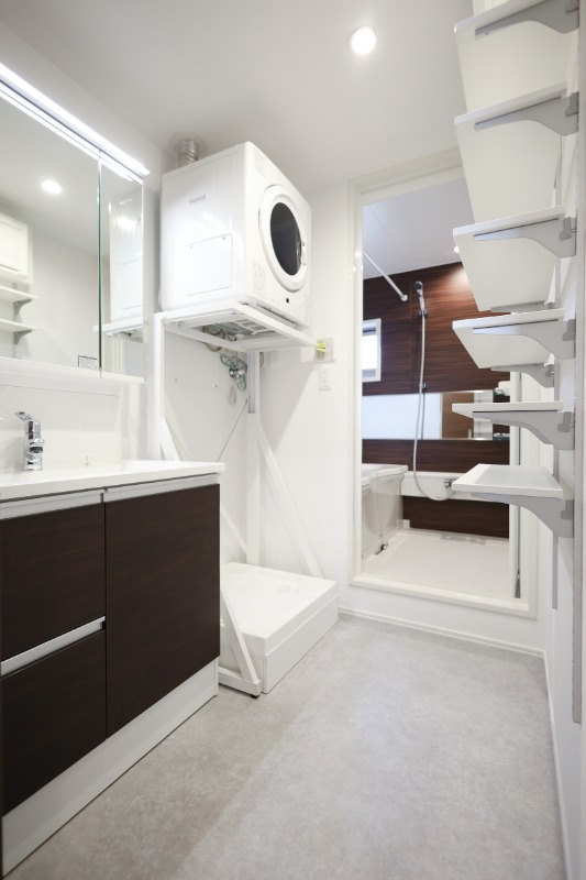 洗面設備　図面と現状に相違がある場合には現状を優先