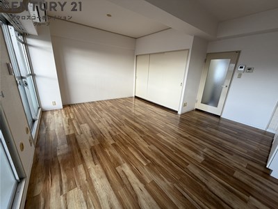 居室・リビング　西向きオール洋室の1LDK！