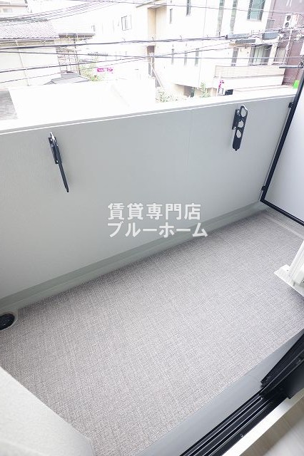 バルコニー　広いバルコニーです！