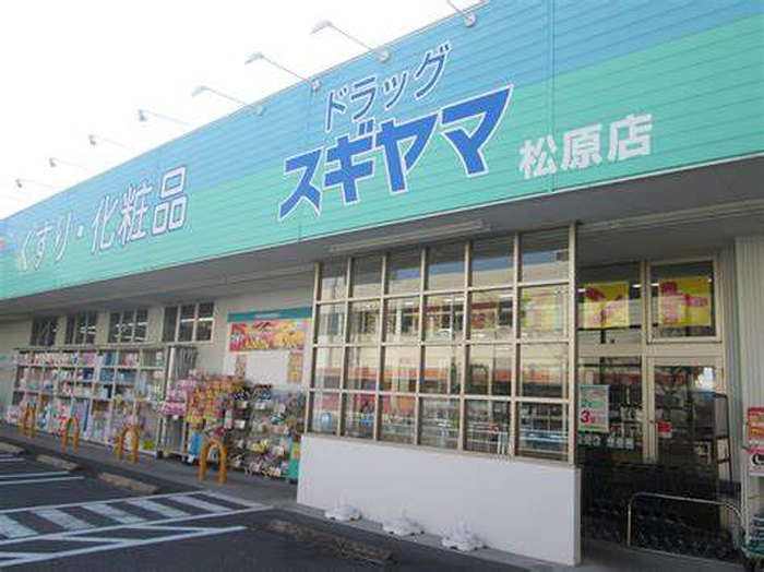 ドラックストア　ドラッグスギヤマ松原店（ドラッグストア）まで347m