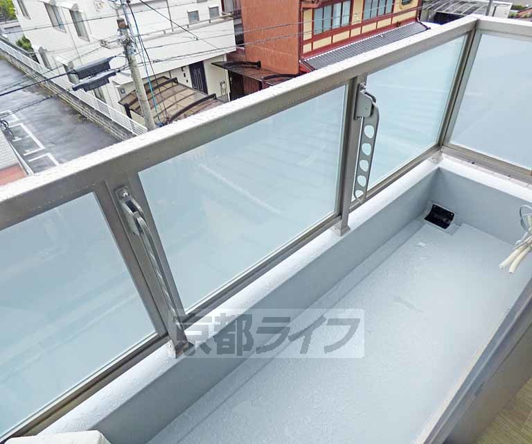 バルコニー　日当たり良好です。