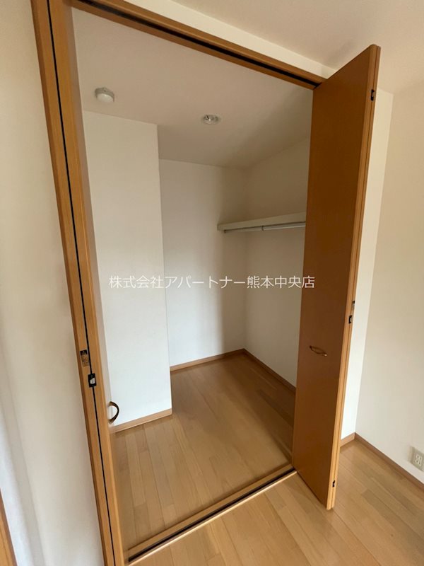 収納　収納広々。