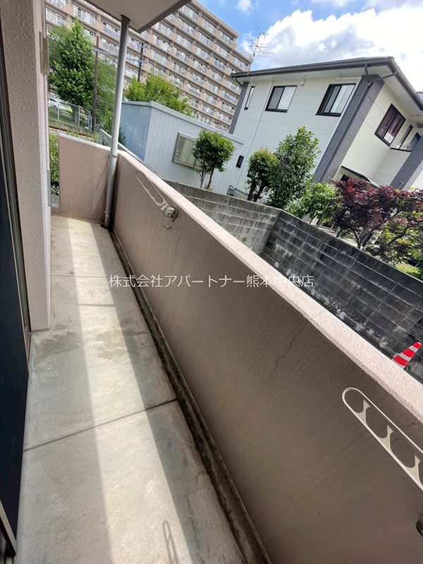 バルコニー　ベランダも広いですね！！