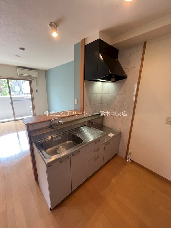 キッチン　ガスコンロ付です。