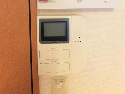 セキュリティ　モニター付きインターホンあり