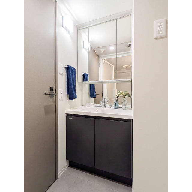 洗面設備　家具・家電の備え付けはありません