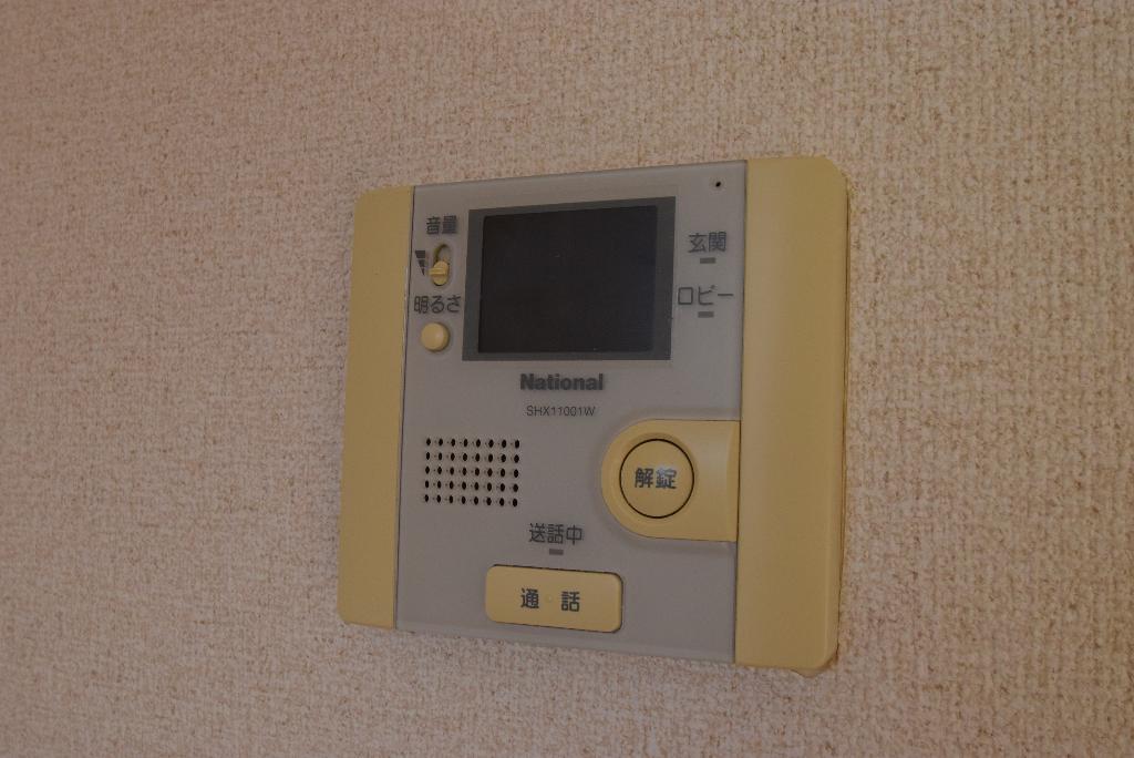 セキュリティ　カメラ付インターホン