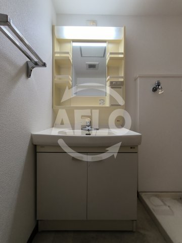 洗面設備　アクア福島　洗面所