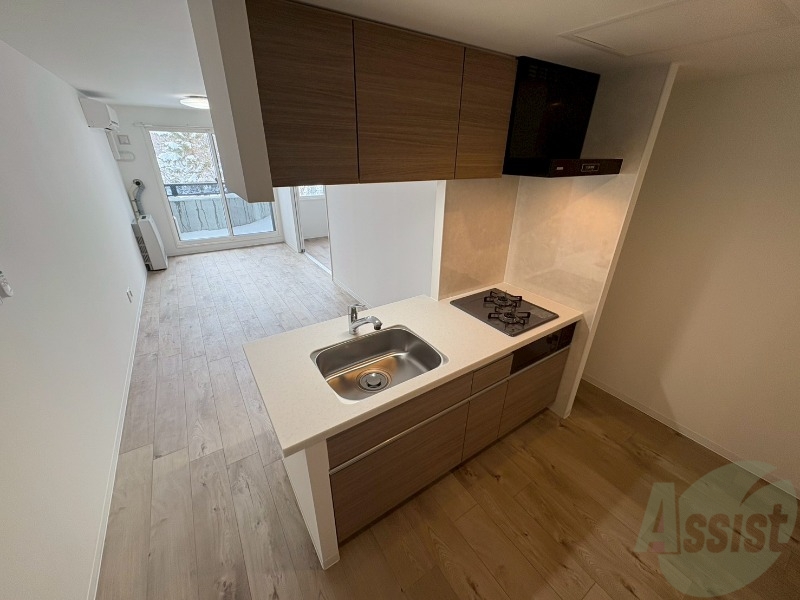 キッチン　システムキッチンなので、すぐお料理に使えます！