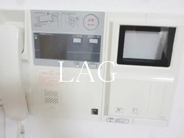 セキュリティ　モニターつきインターホンです。