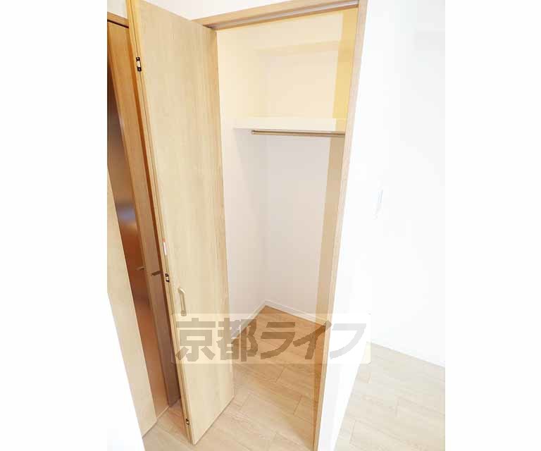 収納　奥行きのある収納です。